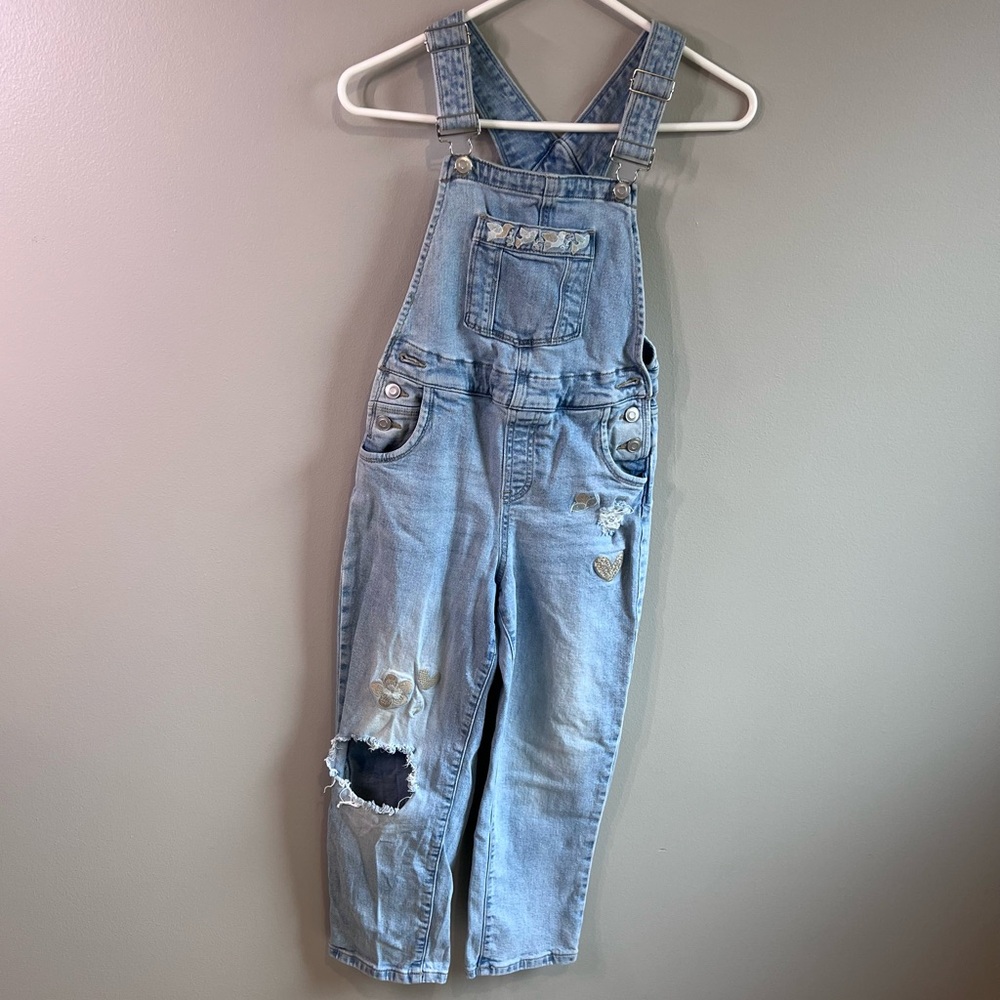 Evsie Collection - Maurices - Distressed Girl’s Overalls